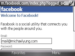 Mobile Facebook