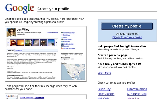 Google Profile