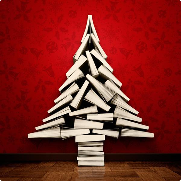 book-xmas-tree